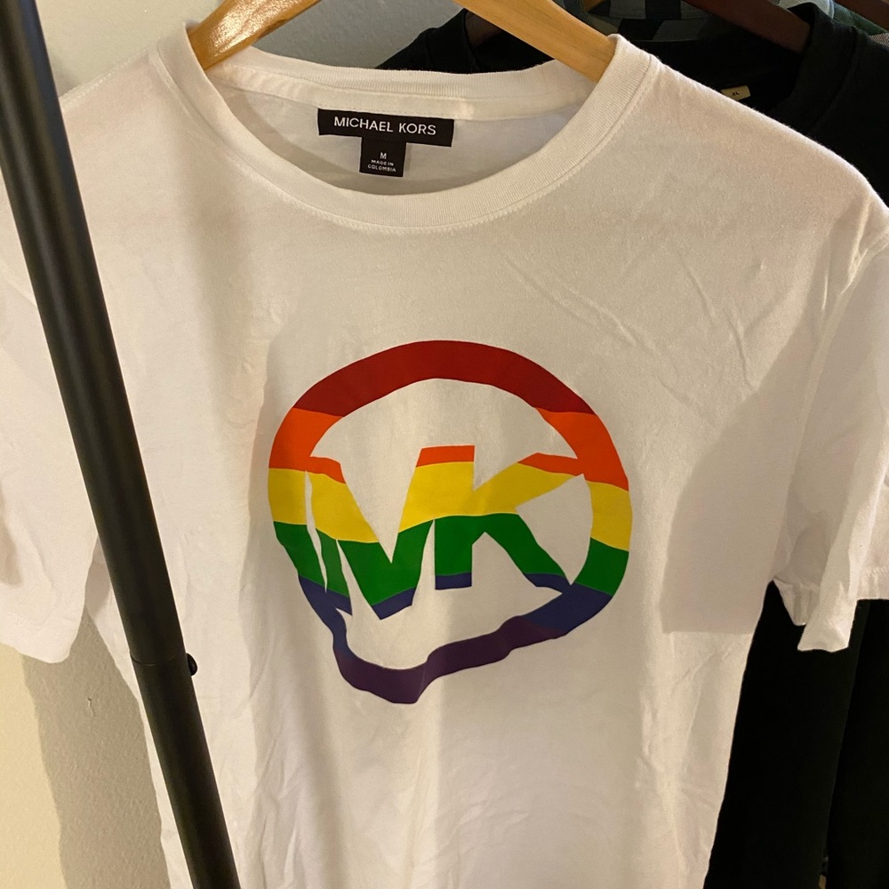 Michal Kors special pride edition shirt